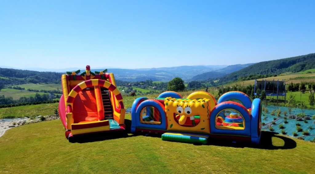 Inflatables castle and bungee trampolines for rent